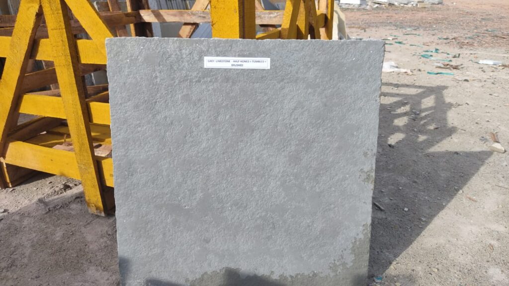 GREY LIMESTONE PAVING SLABS