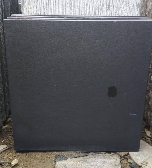 KADAPPA BLACK LEATHER FINISH