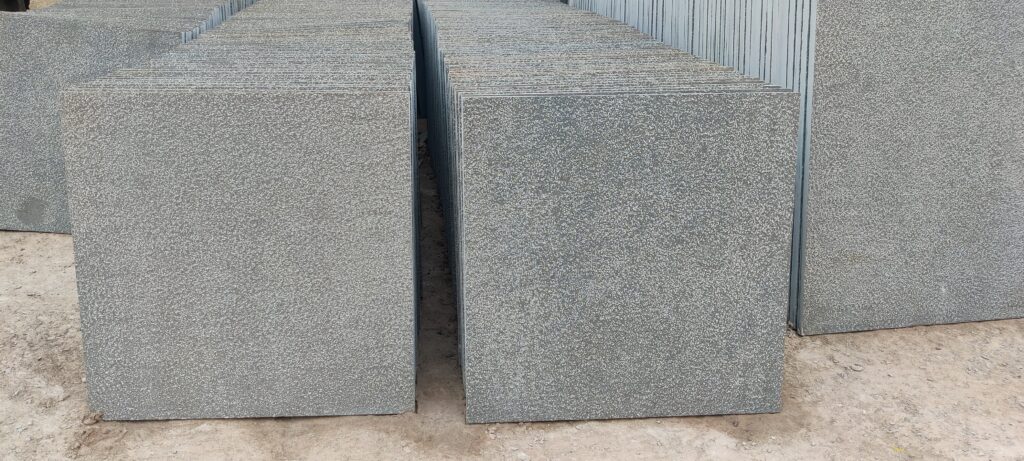 ASH GREY LIMESTONE - BUSH HAMMERED